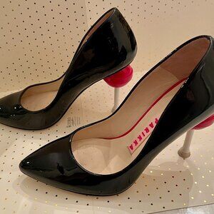 Patent Leather Lollipop Heels
